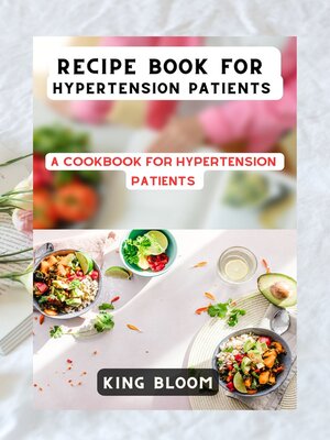cover image of Recipe  Book For Hypertension Patients